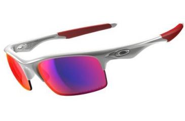 Image of Oakley Bottle Rocket Shades, Polish White Frame, OO Red Irid Lens, Polarized OO9164-04