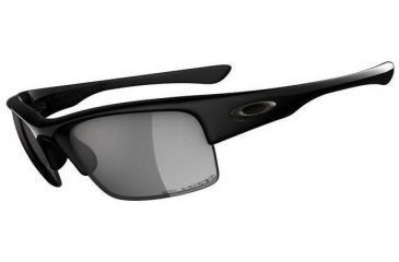 Image of Oakley Bottlecap XL Polished Black Frame w/ Grey Polarized Lenses Sunglasses 04-212