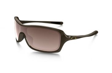 Image of Oakley Break Up Womens Sunglasses, Chocolate Sin Frame, Dark Brown Gradient Lens OO9202-03