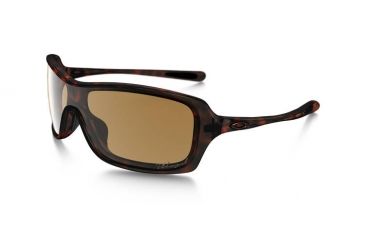 Image of Oakley Break Up Womens Sunglasses, Tortoise Frame, Bronze Polarized Lens OO9202-06