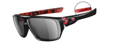 Image of Oakley Bruce Irons Dispatch Polished Black Frame w/ Grey Polarized Lenses Men's Sunglasses OO9090-08