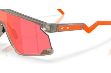 Image of Oakley BXTR Sunglasses, Matte Grey Ink, PRIZM Trail Torch, PRIZM Trail Torch, OO9280-1439