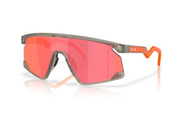 Image of Oakley BXTR Sunglasses, Matte Grey Ink, PRIZM Trail Torch, PRIZM Trail Torch, OO9280-1439