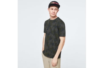 Image of Oakley Cadpat Camo Short Sleeve Tee - Mens, Cadpat Dark Brush Camo P, Extra Large, FOA400039-95D-XL