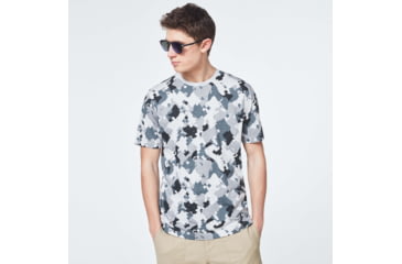 Image of Oakley Cadpat Camo Short Sleeve Tee - Mens, Cadpat Grey Camo P, Large, FOA400039-94U-L