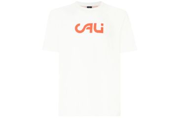 Image of Oakley Cali Big Logo Ss - Mens, White, Large, 457362-100-L