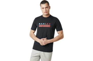 Image of Oakley California Short Sleeve Tee - Mens, Blackout, Medium, 457772-02E-M