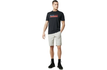 Image of Oakley California Short Sleeve Tee - Mens, Blackout, Medium, 457772-02E-M