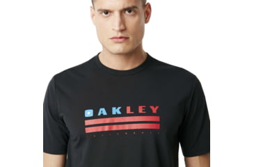Image of Oakley California Short Sleeve Tee - Mens, Blackout, Medium, 457772-02E-M