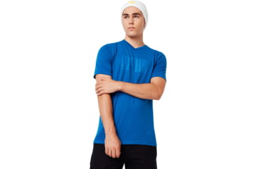 Image of Oakley California Short Sleeve Tee - Mens, Electric Shade, Extra Large, 457898-66X-XL