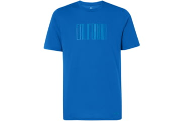 Image of Oakley California Short Sleeve Tee - Mens, Electric Shade, Extra Large, 457898-66X-XL