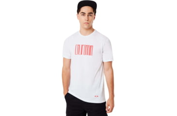 Image of Oakley California Short Sleeve Tee - Men's, White, Extra Small, 457898-100-XS