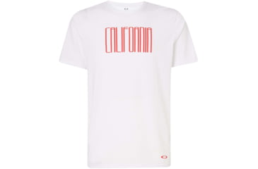 Image of Oakley California Short Sleeve Tee - Men's, White, Extra Small, 457898-100-XS