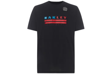 Image of Oakley California Tee - Mens, Blackout, Small, 457772-02E-S