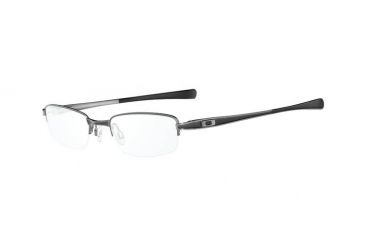 Image of Oakley Caliper Eyeglass Frames w/ Blank Lenses - Size 50, Pewter/Black Frame OX3097-0450