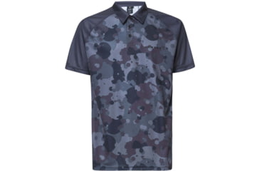 Image of Oakley Camo Evo Short Sleeve Polo Shirt - Mens, Grey Bubble Camo, 2XL, FOA400646-2BC-XXL