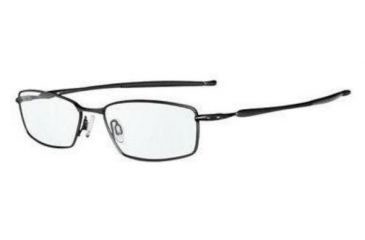Image of Oakley Capacitor 54mm Matte Black Frame w/ Sat Chr Single Vision Rx Eyeglasses OX5055-1154