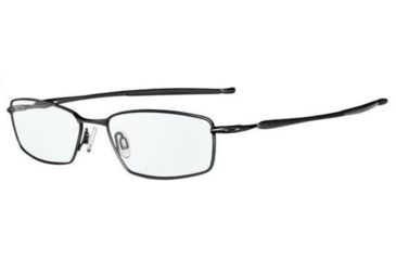 Image of Oakley Capacitor 54mm Polished Black Frame Single Vision Rx Eyeglasses OX5055-0454