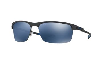 Image of Oakley CARBON BLADE OO9174 Single Vision Prescription Sunglasses OO9174-917405-66 - Lens Diameter 66 mm, Frame Color Matte Satin Black