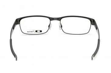 Image of Oakley Carbon Plate Single Vision Prescription Eyeglasses, Matte Black Frame, OX5079-0155SV