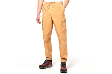 Image of Oakley Cargo Jogger Pants - Mens, Light Curry, Medium, FOA401859-5GL-M