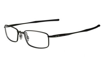 Image of Oakley Prescription Eyeglasses Casing Single Vision Pewter Frame