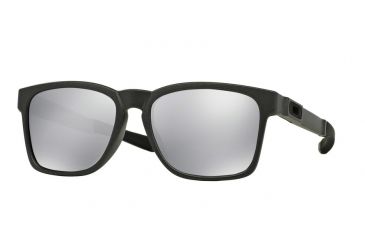 Image of Oakley CATALYST OO9272 Progressive Prescription Sunglasses OO9272-927203-55 - Lens Diameter 55 mm, Frame Color Steel