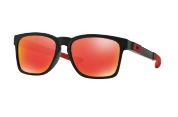 Image of Oakley CATALYST OO9272 Progressive Prescription Sunglasses OO9272-927207-55 - Lens Diameter 55 mm, Frame Color Matte Black
