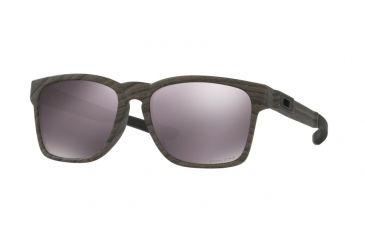 Image of Oakley CATALYST OO9272 Progressive Prescription Sunglasses OO9272-927220-55 - Lens Diameter 55 mm, Frame Color Woodgrain
