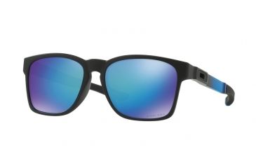 Image of Oakley Catalyst OO9272 Progressive Prescription Sunglasses OO9272-927222-55 - Lens Diameter 55 mm, Frame Color Matte Black