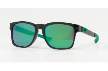 Image of Oakley Catalyst OO9272 Progressive Prescription Sunglasses, 55mm, Black Ink, OO9272-927226-55-PRO