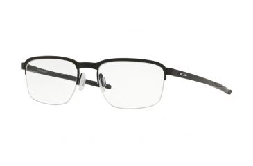 Image of Oakley CATHODE OX3233 Eyeglass Frames 323301-52 - Satin Black Frame, Clear Lenses