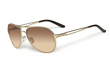 Image of Oakley CAVEAT OO4054 Single Vision Prescription Sunglasses OO4054-405407-60 - Lens Diameter 60 mm, Frame Color Polished Gold