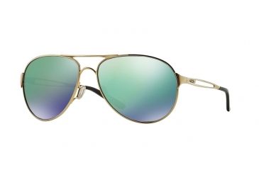 Image of Oakley CAVEAT OO4054 Single Vision Prescription Sunglasses OO4054-405415-60 - Lens Diameter 60 mm, Frame Color Polished Gold