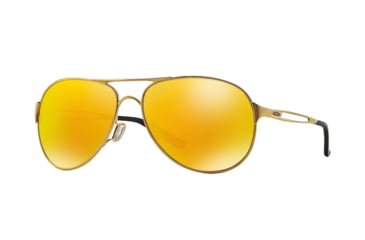 Image of Oakley Caveat Aviator Sunglasses 405417-60 - , Fire Iridium Lenses