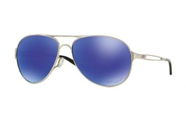 Image of Oakley CAVEAT OO4054 Single Vision Prescription Sunglasses OO4054-405423-60 - Lens Diameter 60 mm, Frame Color Polished Chrome