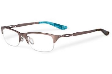 Image of Oakley Chain Ring Eyeglasses, Brushed Chocolate OX5074-0251-RX