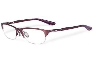 Image of Oakley Chain Ring Eyeglasses, Brushed Berry OX5074-0351-RX