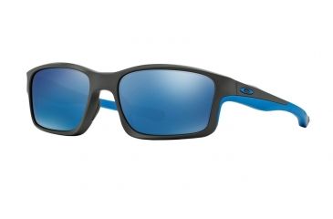 Image of Oakley CHAINLINK OO9247 Progressive Prescription Sunglasses OO9247-924705-57 - Lens Diameter 57 mm, Frame Color Matte Dark Grey