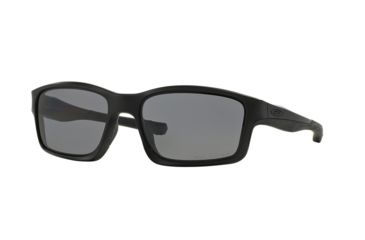Image of Oakley CHAINLINK OO9247 Progressive Prescription Sunglasses OO9247-924715-57 - Lens Diameter 57 mm, Frame Color Matte Black