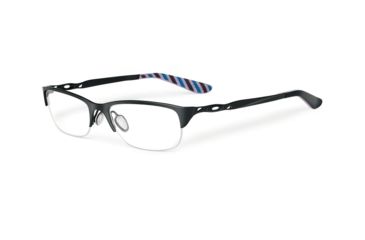 Image of Oakley CHAINRING OX5074 Prescription Eyeglasses 507401-51 - Polished Black Frame