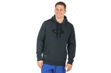 Image of Oakley Chakra PO Fleece, Jet Black Heather, Medium 461353-01S-MD