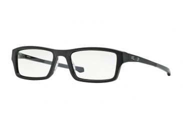 Image of Oakley Chamfer Mens Eyeglasses 803901-49 - Satin Black Frame