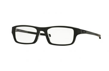 Image of Oakley Chamfer Mens Eyeglasses 803913-53 - Satin Black Frame