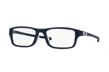 Image of Oakley Chamfer Mens Eyeglasses 804505-55 - Universe Blue Frame
