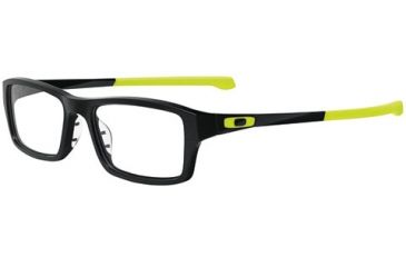 Image of Oakley Chamfer Mens Eyeglasses, Matte Black/Retina Burn Frame, 53mm OX8039-0653