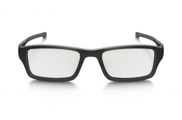 Image of Oakley Chamfer Mens Eyeglasses, Satin Black Frame, 53mm OX8039-0153