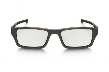 Image of Oakley Chamfer Mens Eyeglasses, Satin Flint Frame, 51mm OX8039-0251