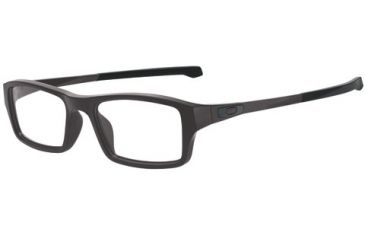 Image of Oakley Chamfer Mens Eyeglasses, Satin Flint Frame, 53mm OX8039-0253