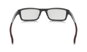 Image of Oakley Chamfer Mens Eyeglasses, Satin Pavement Frame, 53mm OX8039-0353